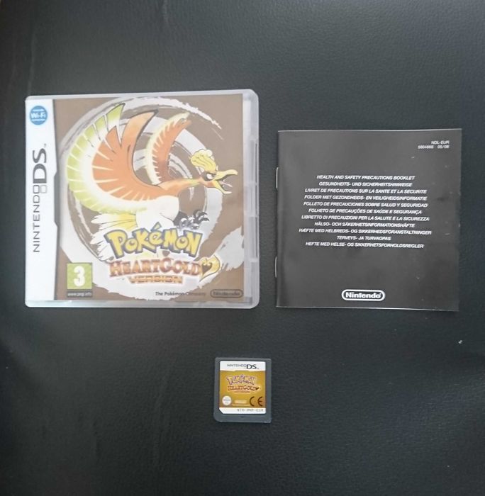 Pokemon HeartGold (nintendo ds) в белой коробке