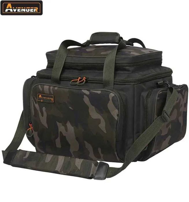 Рибальська сумка PROLOGIC Avenger Carryall Bag Medium SVS65062, 600D Rip-Stop, камуфляжна