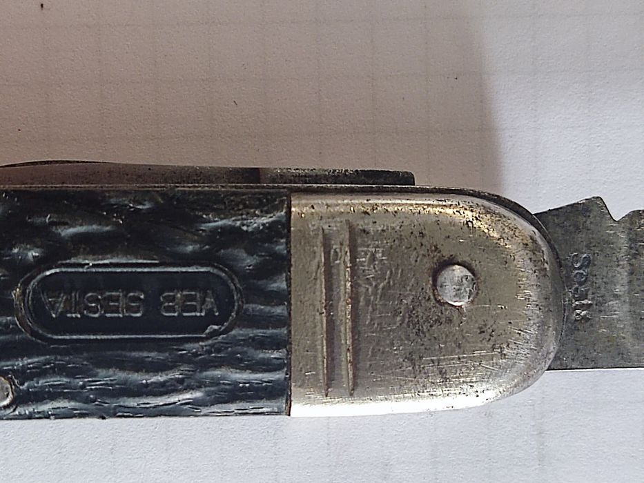 Перочинный довоенный нож BOKER 182. VEB SESTA. Ворсма
