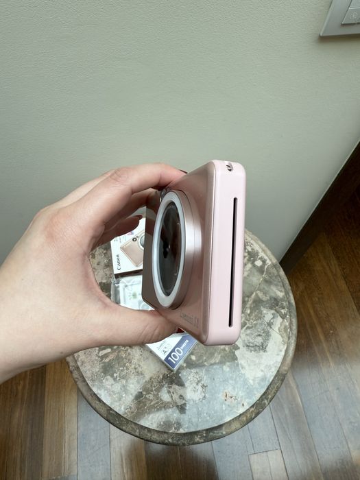 Máquina fotográfica instantânea CANON + 100 papel de foto Canon