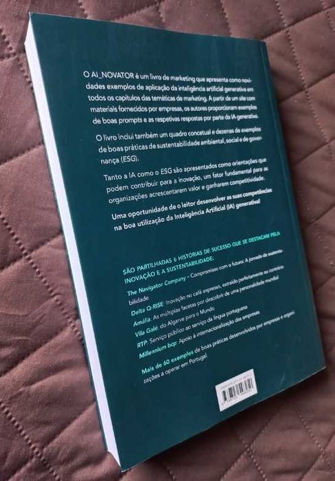 AI Novator - Marketing na era da Inteligência Artificial; Gen AI e ESG