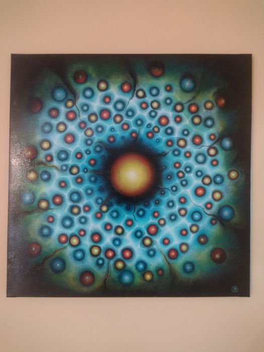Obraz olejny na płótnie 80/ 80cm