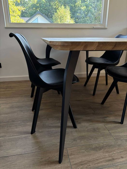 Stół dębowy loft do salonu do jadalni stolik kawowy  lite drewno