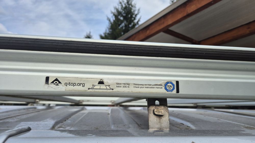 Bagażnik renault trafic 3 aluminiowy