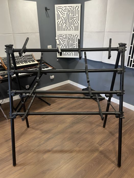 Jaspers 4D-120B — Rack de Teclados para 4 Sintetizadores