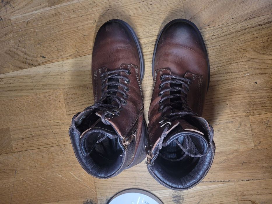 Кожаные ботинки ECCO 42