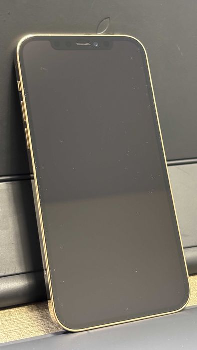 iPhone 12 Pro 256GB Gold, bez simlocka, pudełko + kabel, bateria 78%