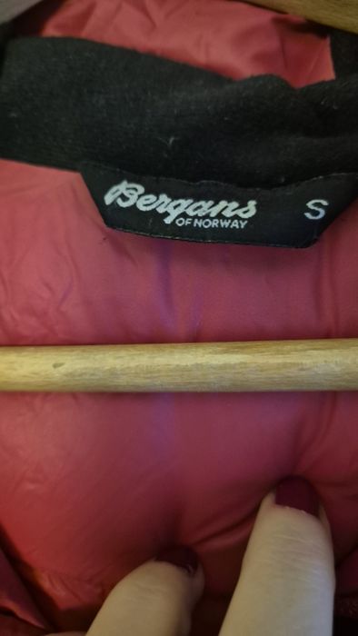 Kurtka Bergans, puch, rozm S, nowa bez metki.