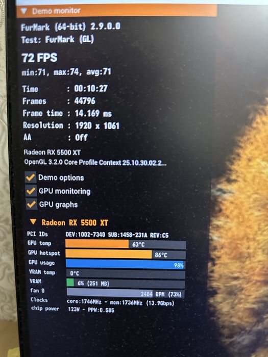 Відеокарта Gigabyte Radeon RX 5500 XT 4GB
