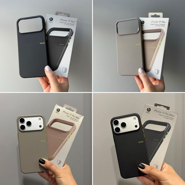Чохол Apple Beats Case Magsafe для 17 Pro/18 Pro | 17 Pro Max/18 Pro Max з кнопкою AI (Camera Button)