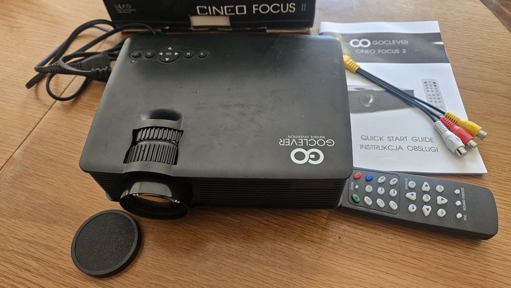 Projector Digital LED GoClever Cineo Focus 2