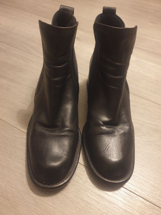 Buty damskie botki 36,5 czarne