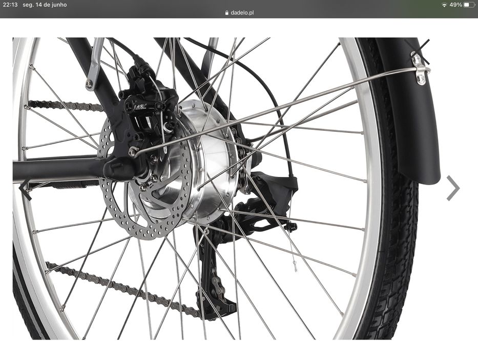 Bicicleta Eletrica EBFEC ARES