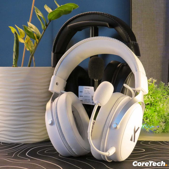 ‼️ГАРАНТІЯ • Mchose V9 PRO • Бездротові ігрові навушники (White+Black)