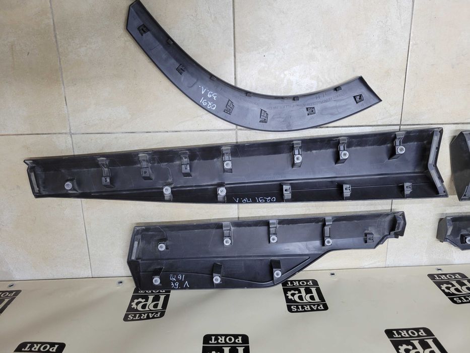 Накладка молдинг арки листва двери дверей Nissan Rogue t33 2024 2025