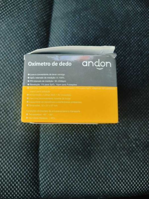 Oxímetro de dedo Andon PO6L – Novo