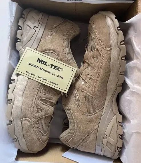 Тактичні кросівки Mil-Tec Squad Shoes 2.5 Inch Coyote, Німеччина. Розмір 41 (26.5см)