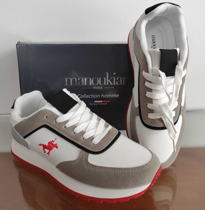 Nowe męskie sneakersy Manoukian Paris r. 41