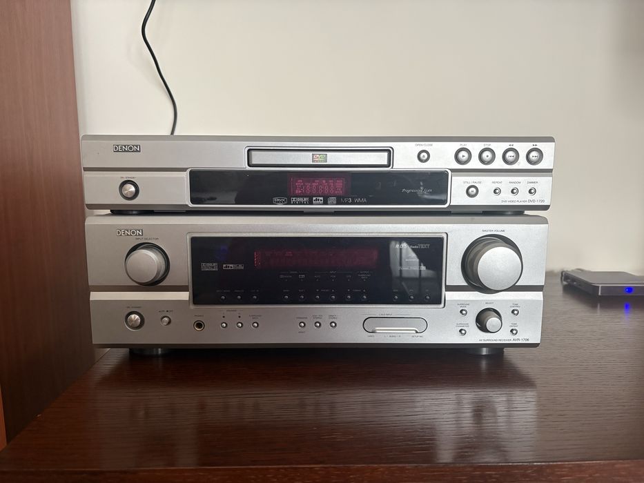 Wieża Denon DVD1720 plus AVR1706