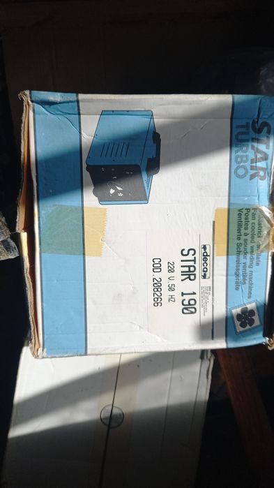 Maquina Soldar Nova Star Turbo Deca 190 220v 50 hz em Caixa