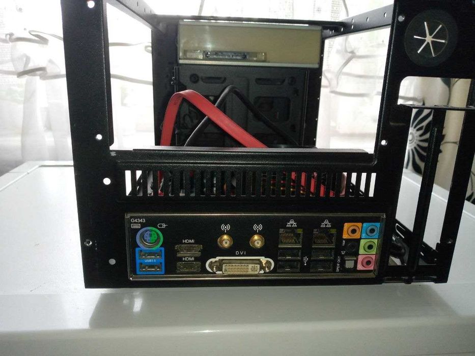 Міні ПК /ОЗУ-16гб/Gigabyte GA-Z77N-WiFi/Intel i5-3570k+корпус з БЖ