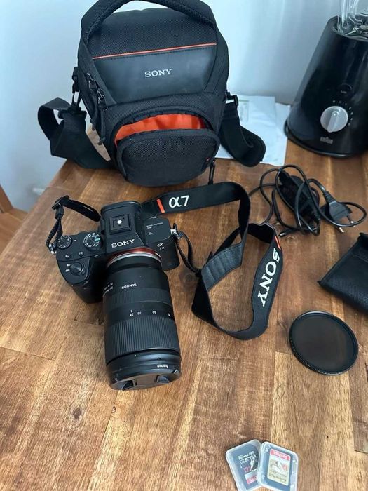 Sony Alpha 7 III + obiektyw Tamron 28–75 mm