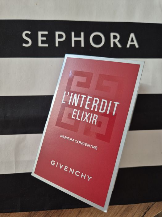 Perfum! Z Sephora! Nowość 2026! GIVENCHY L'Interdit Parfum Concentre 1 ml zapach orientalny kwiatowy