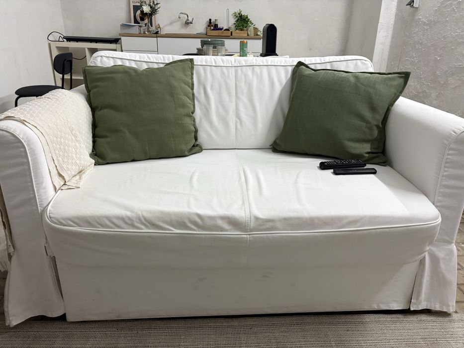 sofa (cama) branco ikea