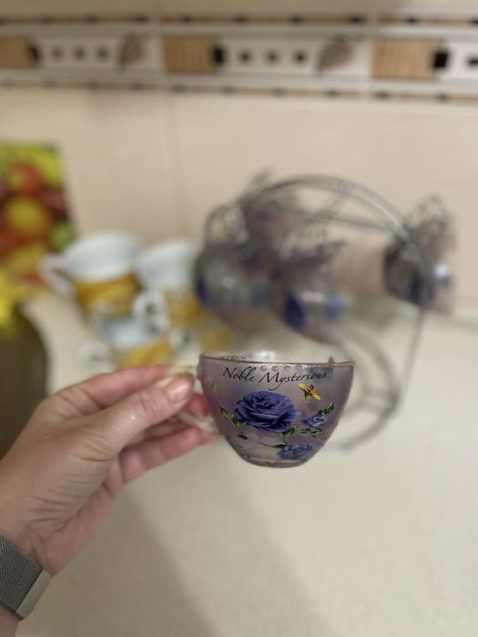 Набори чашок продам. Бу.