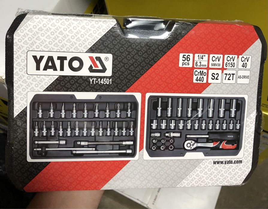 Набор инструментом 56 предметов YATO YT-14501