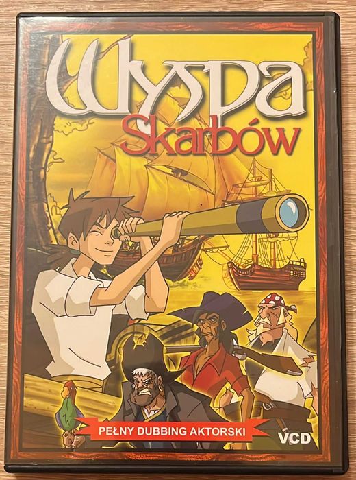 Wyspa skarbów - film animowany na DVD