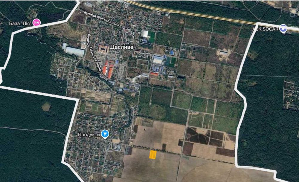 ЩасливеДілянкаПід таунхауси,дуплекси,котеджі 1,15ГаПередмістя столиці!