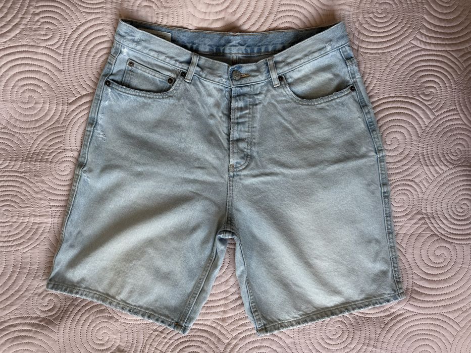 Мужские джинсовые шорты ZARA