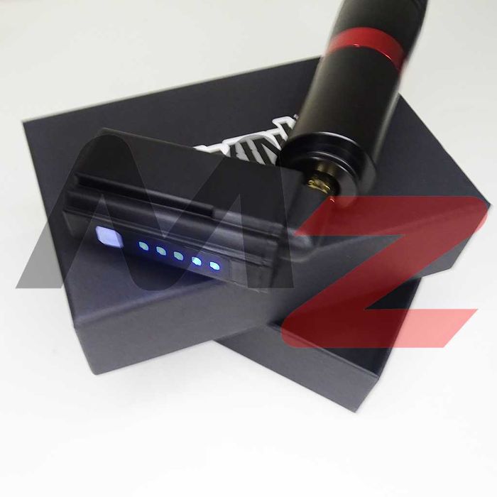 Pack Tatuagem Máquina Bateria Diversos Acessórios Mala Transporte NOVO