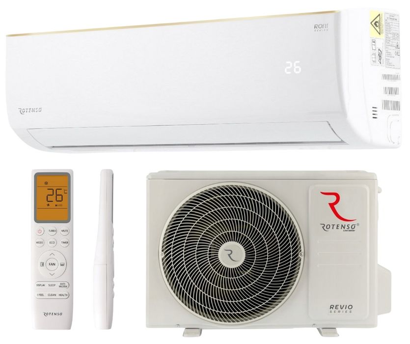 Klimatyzacja montaż Rotenso Roni 3.5 KW z montażem
