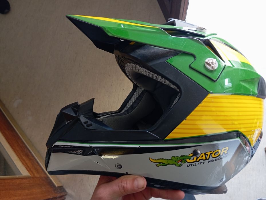 Sprzedam kask enduro cross John Deere z Niemiec