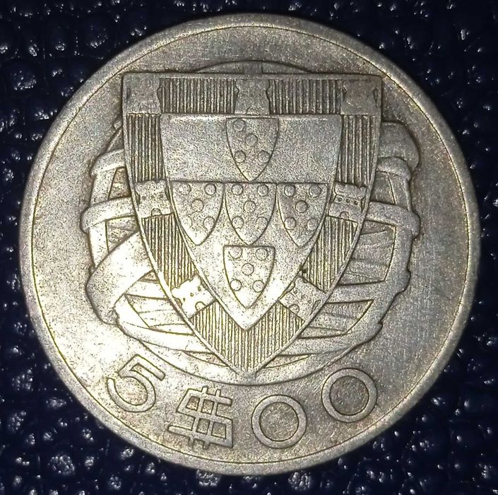 Moeda de 5$00 1933