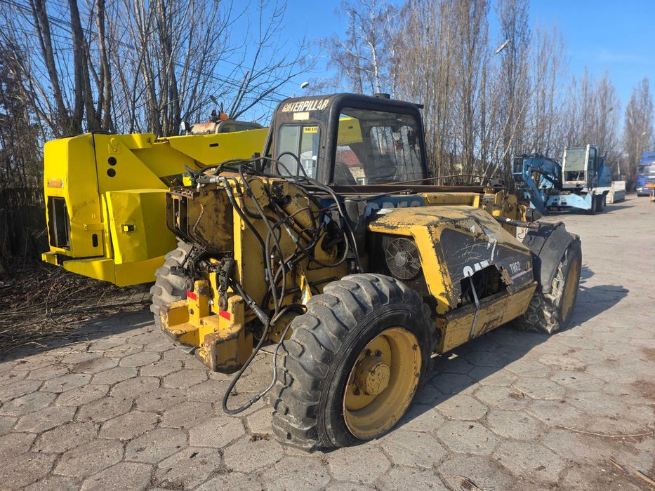 ładowarka teleskopowa caterpillar th62 teleskop manitou jcb terex