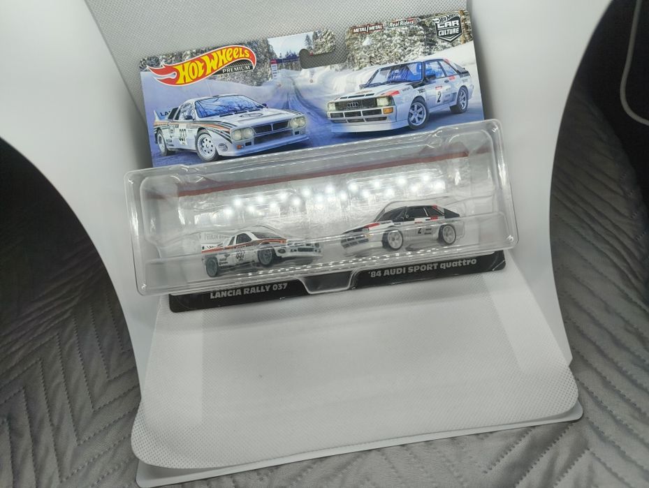2pack lancia audi hot wheels premium dwupak