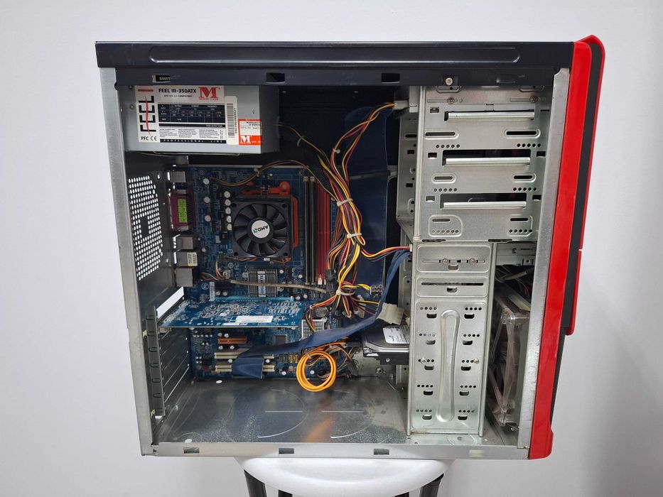 Komputer Retro Win XP Athlon X2 Asus HD 7350 2GB RAM 80GB HDD