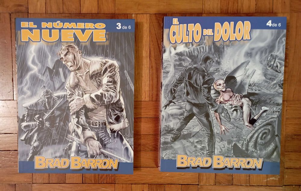 Brad Barron nº 1 a 6 - Mini-série Bonelli completa