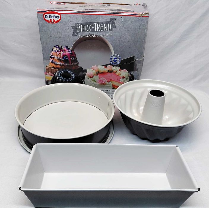 Dr. Oetker zestaw 3 foremek do pieczenia