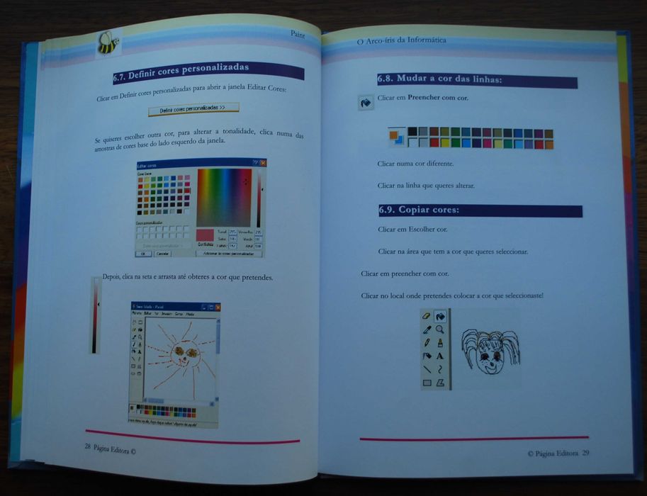 O Arco-Íris da Informática  (Livro Juvenil - Computadores/Programas)