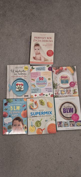 Książki z serii BLW kompletny zestaw