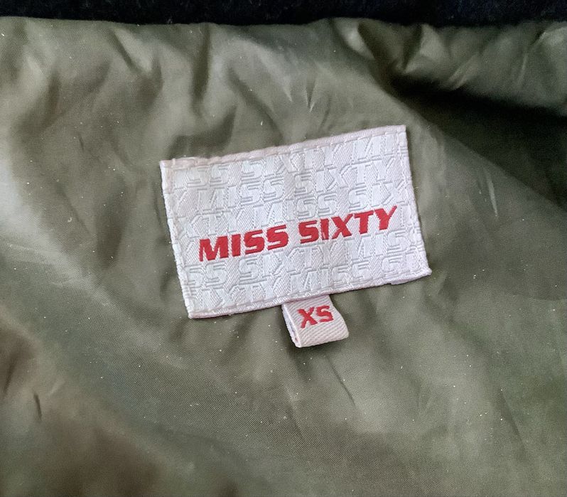 Kurtka płaszcz Miss Sixty puchowa z welną
