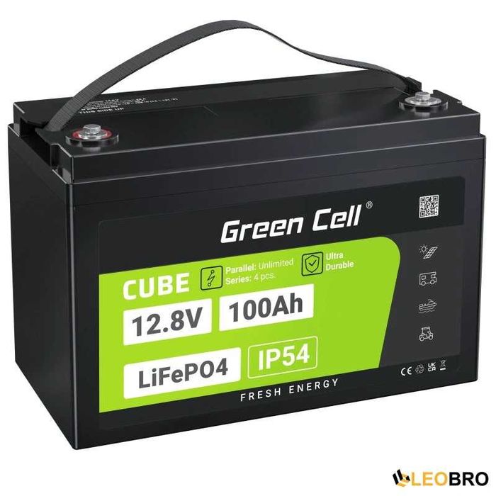 Акумулятори AGM / Гелеві  / Літій-залізо-фосфатний /2,8V 100Ah