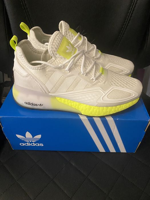 Adidas ZX 2K boost « white solar yellow »