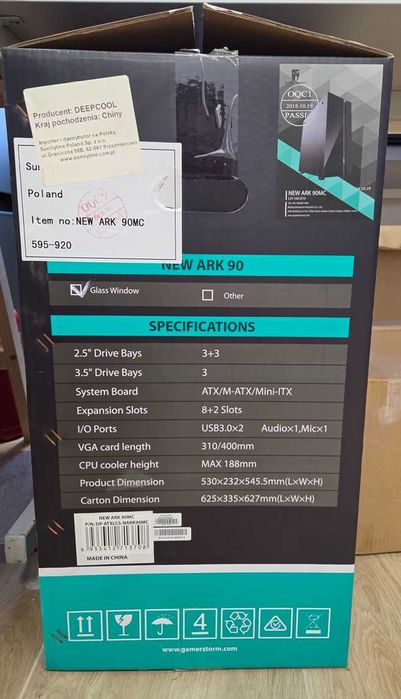 Obudowa do komputera Deepcool ATX LC new ark 90MC DP-ATXLCS-NARK90MC