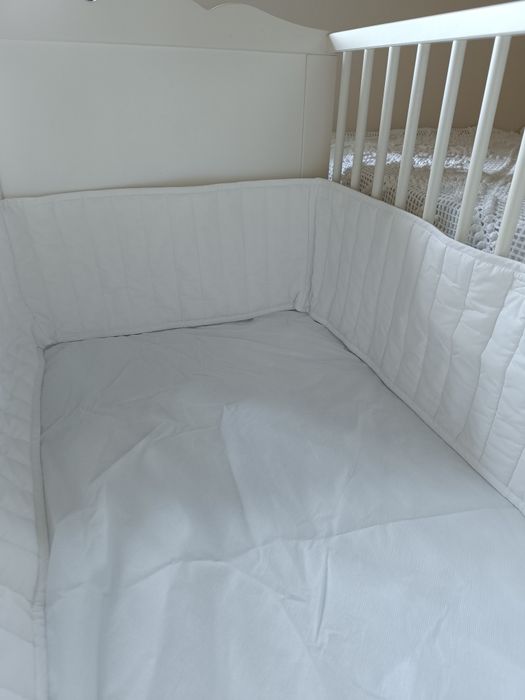 Berço Evolutivo IKEA SUNDVIK (60x120 cm) + Colchão + Proteção de Grades