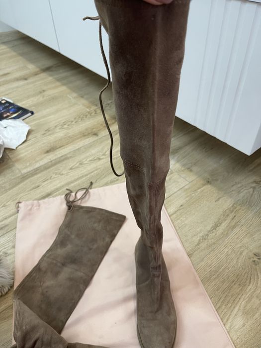 Ботфорди STUART WEITZMAN. Оригінал. Розмір 35,5.